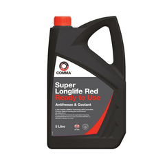 Comma Super Longlife Red Ready-to-Use Antifreeze & Coolant (5 L)