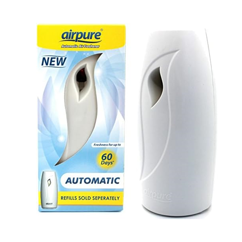 Airpure Automatic Air Freshener Machine with 2 Refills (250 ml Sparkling Berry Scent)