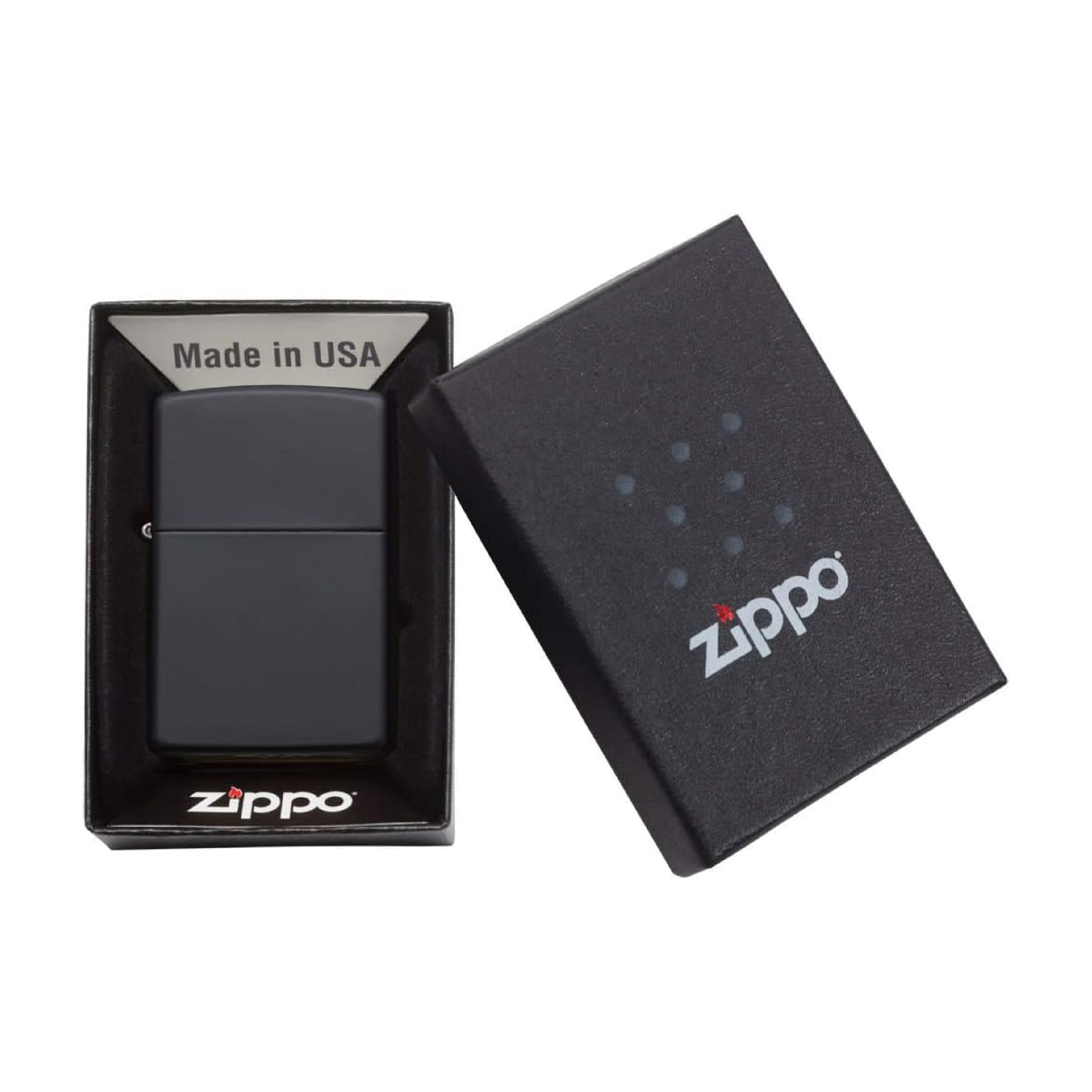 Zippo Metal Windproof Lighter | Black Matte
