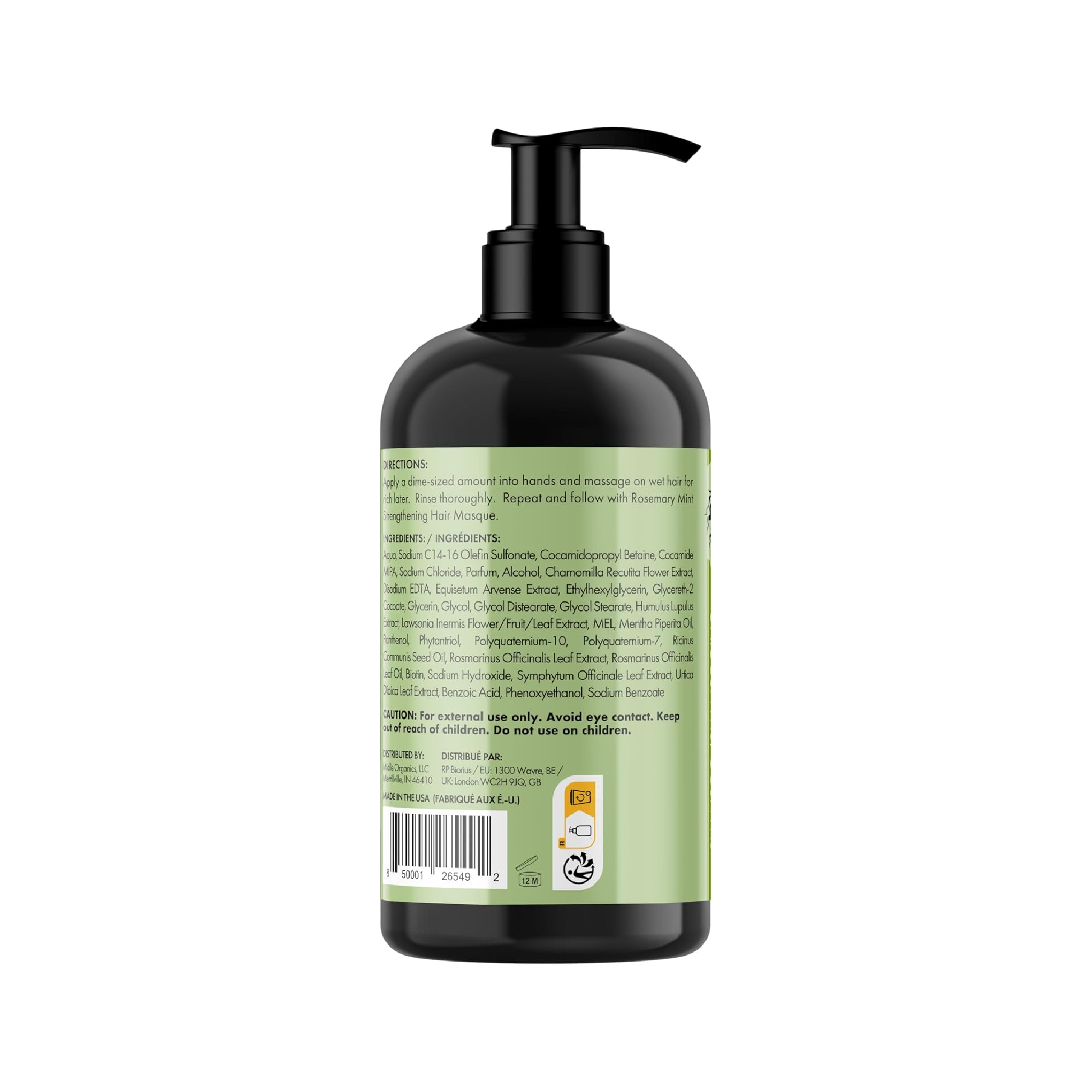 Mielle Rosemary Shampoo 355 ml
