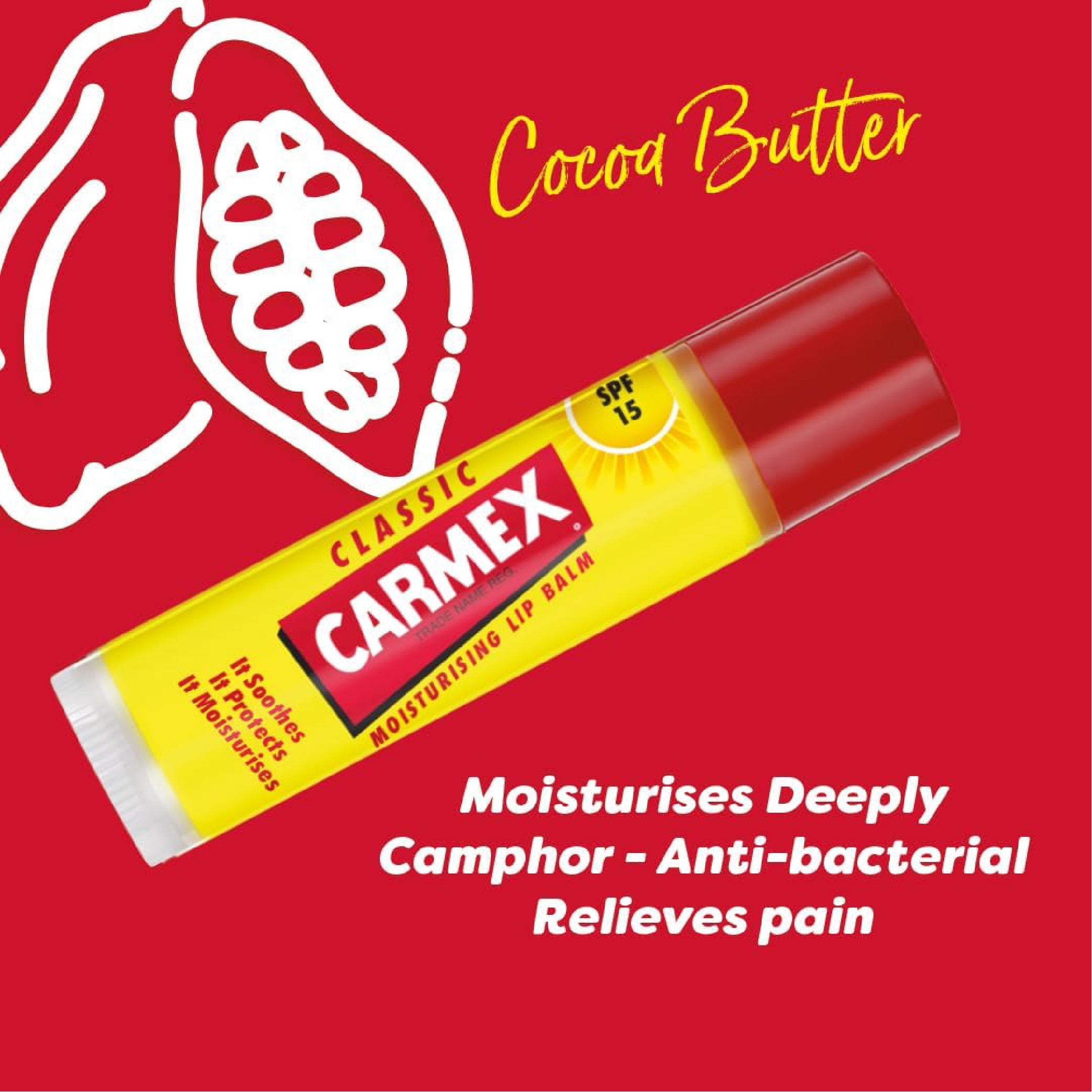 Carmex Classic Lip Balm Stick (4.25g)