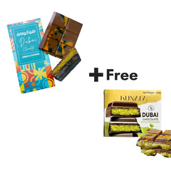 Dubai Bar Chocolate 200g + Free Dubai Chocolate 100g