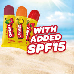 Carmex Minis Lip Balm Trio - Cherry, Strawberry, Pineapple
