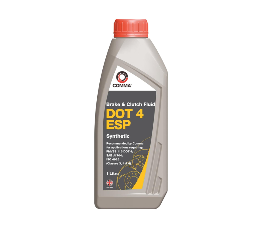 Comma DOT 4 ESP Synthetic Brake Fluid – 1L