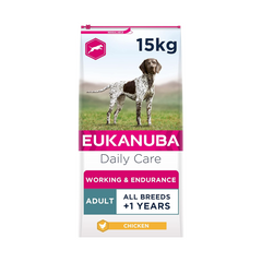 Eukanuba Working & Endurance Dog Food – High Protein Chicken Formula (15kg)