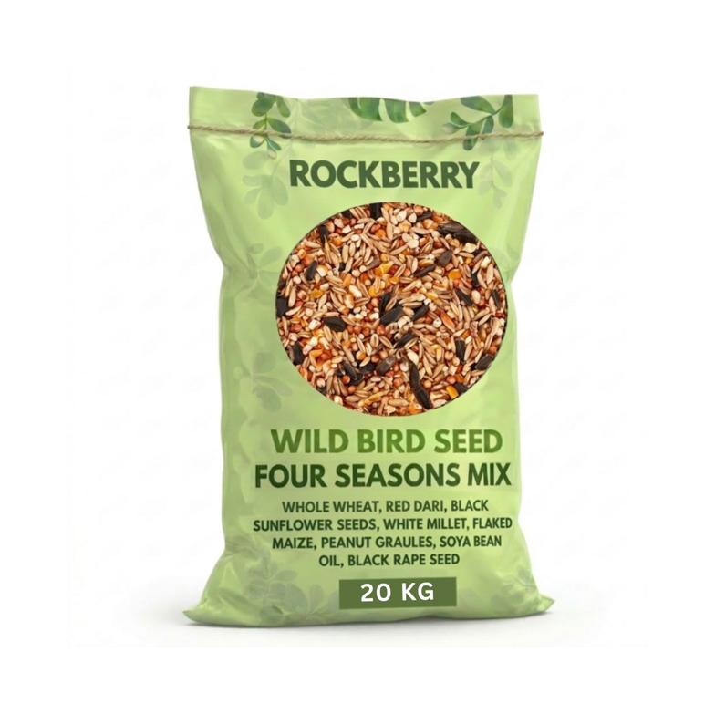 RockBerry Four Season Mix Wild Bird Seed, 20 kg