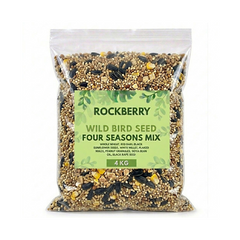 RockBerry Four Season Mix Wild Bird Seed, 4 kg