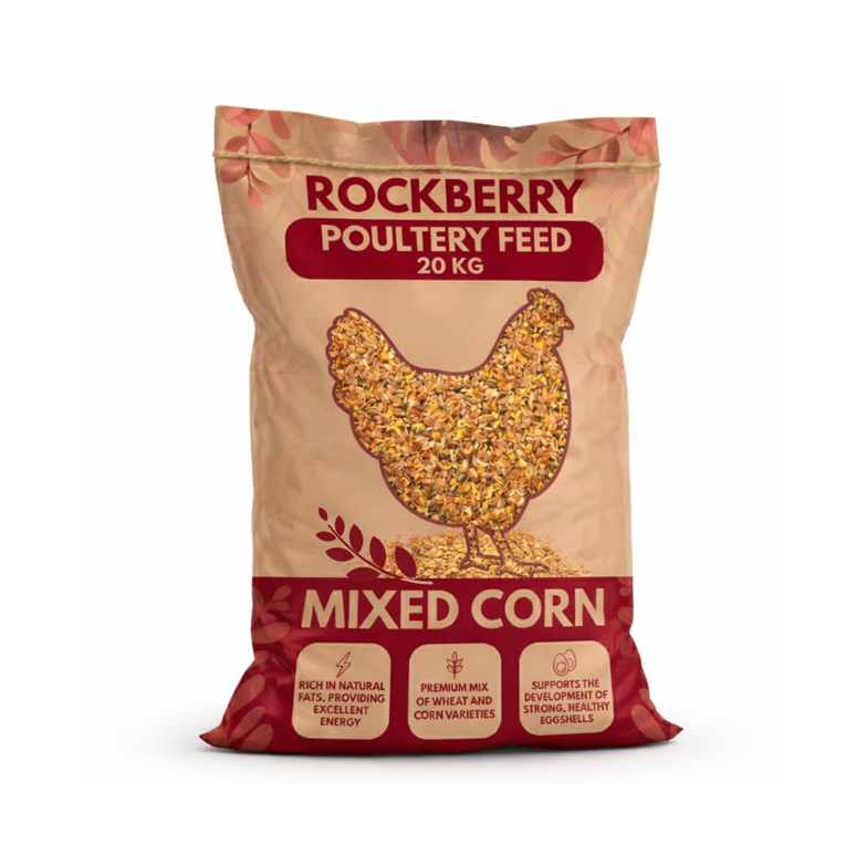 Rockberry Mixed Corn Poultry Feed 20kg