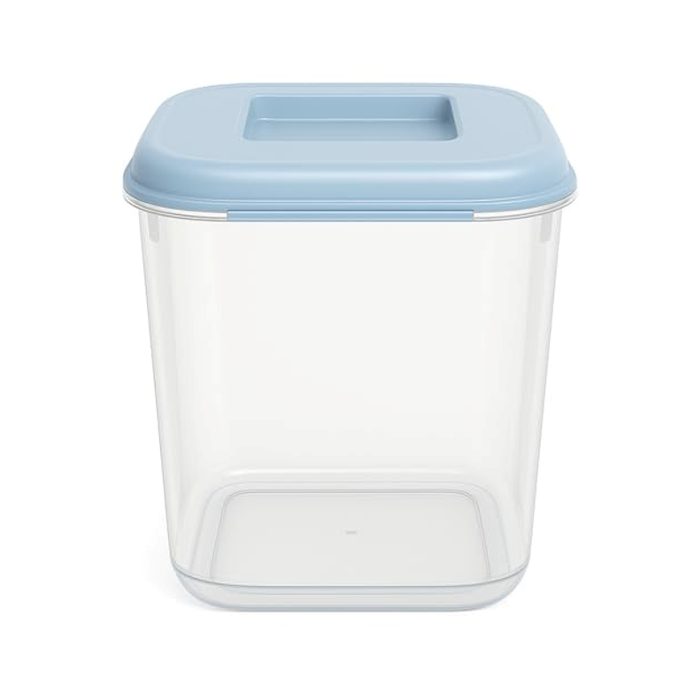 3 Litre Airtight Food Storage Jars with Lids - Set of 2, BPA-Free Kitchen Canisters for Flour, Sugar, Pasta & Dry Goods