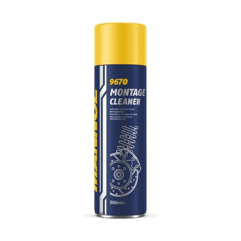 MANNOL Montage Brake Cleaner Aerosol Spray 9670 - 500ml