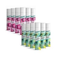 Batiste Dry Shampoo – 2 Varieties, 6 x 350ml | Instant Refresh & Oil Control for All Hair Types