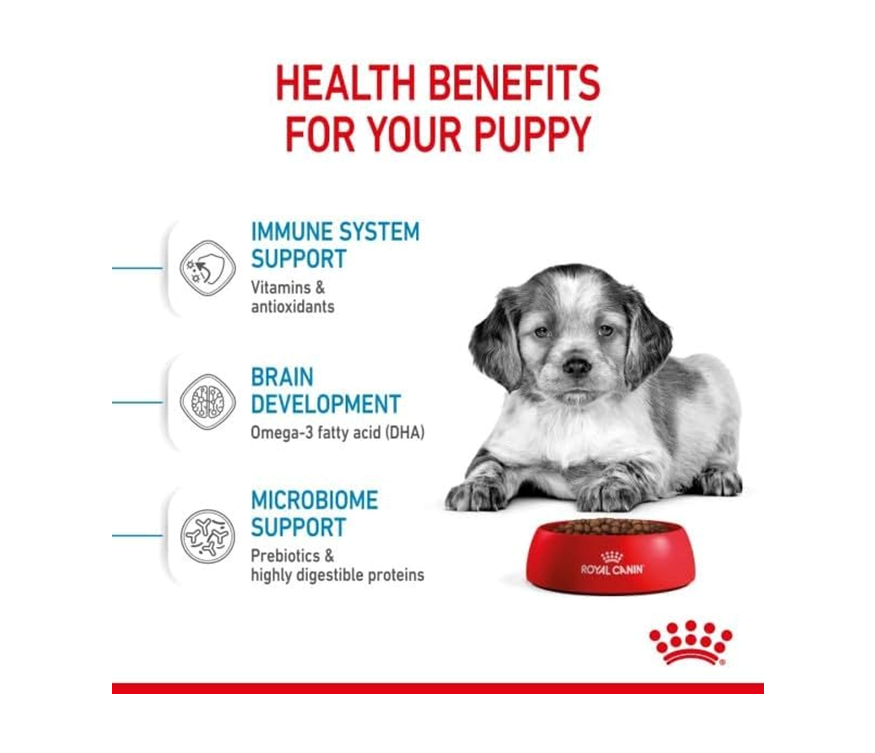 Royal Canin Medium Breed Puppy Dry Food – 3 kg