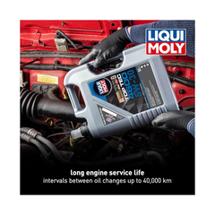 Liqui Moly Top Tec 4600 5W-30 Motor Oil - 5 Litres - For Gasoline & Diesel Engines with DPF - API SN, ACEA C2/C3