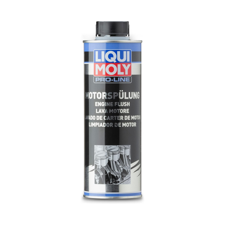 Liqui Moly Pro-Line Engine Flush | 500 ml | Highly Effective Cleaning for Petrol & Diesel Engines | Safe for Turbochargers & DPFs