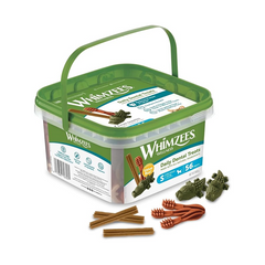 WHIMZEES Natural Dental Dog Chews Variety Box (56 Pieces)
