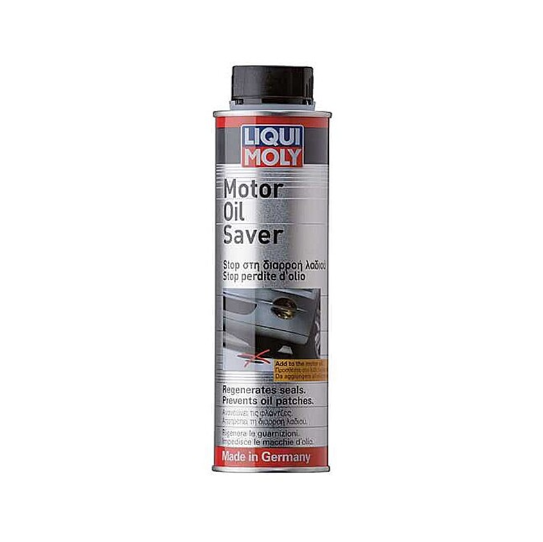 LIQUI MOLY Motor Oil Saver 300ml | Oil Additive to Stop Leaks & Reduce Smoke | For Gas & Diesel Engines | SKU: 1802