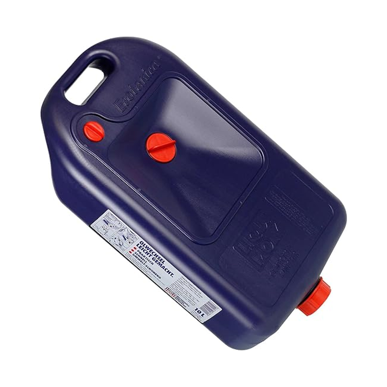 Liqui Moly Oil Drain Pan & Canister | 6L with Pour Spout & Handle | for Easy, Mess-Free Oil Changes