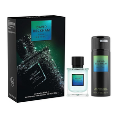 David Beckham True Instinct Gift Set for Men – Eau de Parfum 50 ml & Deodorant Spray 150 ml