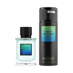 David Beckham True Instinct Gift Set for Men – Eau de Parfum 50 ml & Deodorant Spray 150 ml