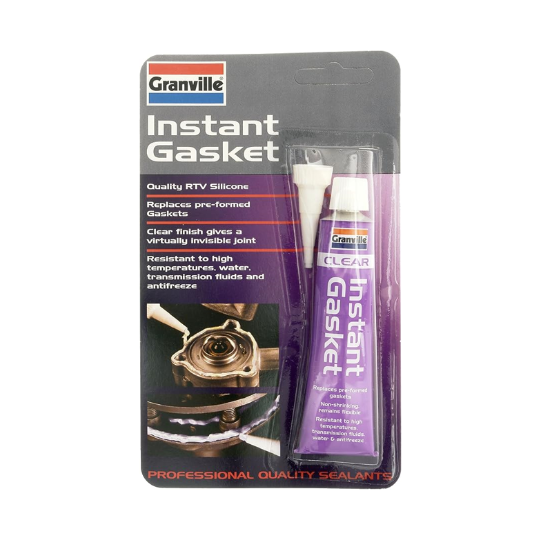 GRANVILLE Instant Gasket Sealant | 40g Tube | Clear | For DIY Engine & Mechanical Repairs | GV0233