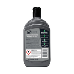 Turtle Wax Ceramic Polish & Wax | 500ml | Corrects Swirls & Adds SiO2 Protection | 53341