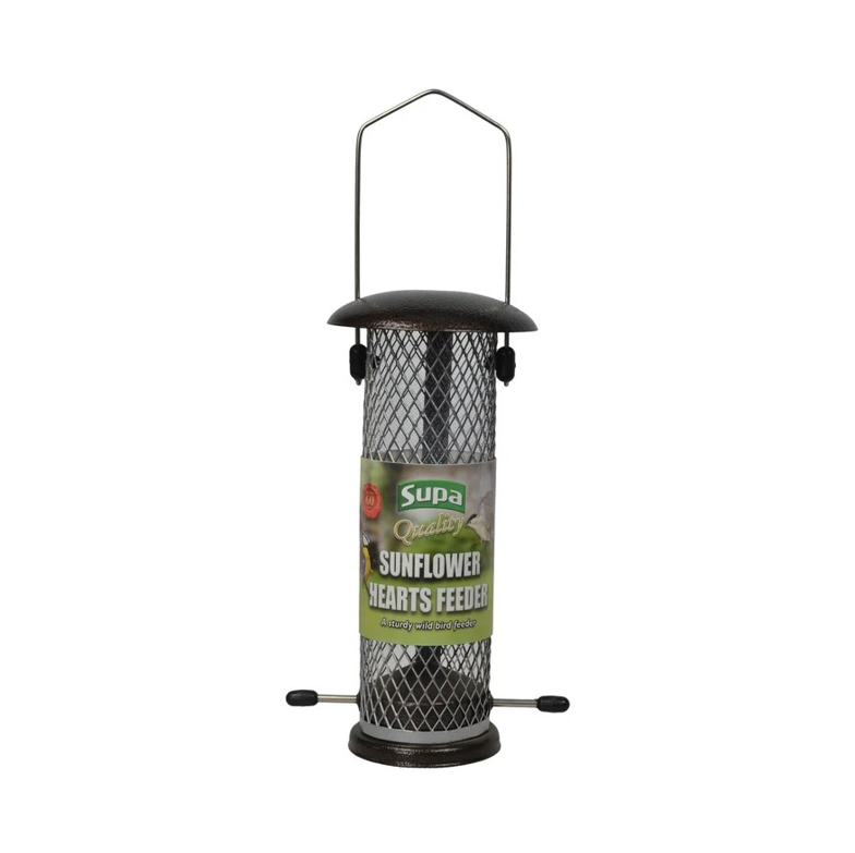 Supa Wild Bird Metal Sunflower Heart Feeder – Durable Garden Bird Feeder