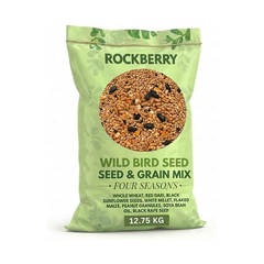 RockBerry Seed & Grain Mix Wild Bird Seed, 20 kg