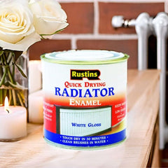 RUSTINS Drying Radiator White Gloss 250ml