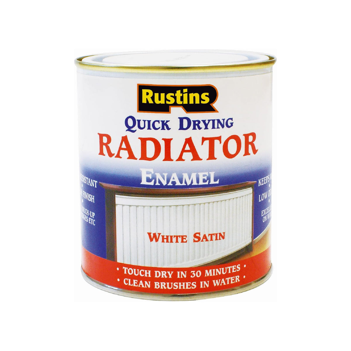 RUSTINS Drying Radiator White Satin 500ml