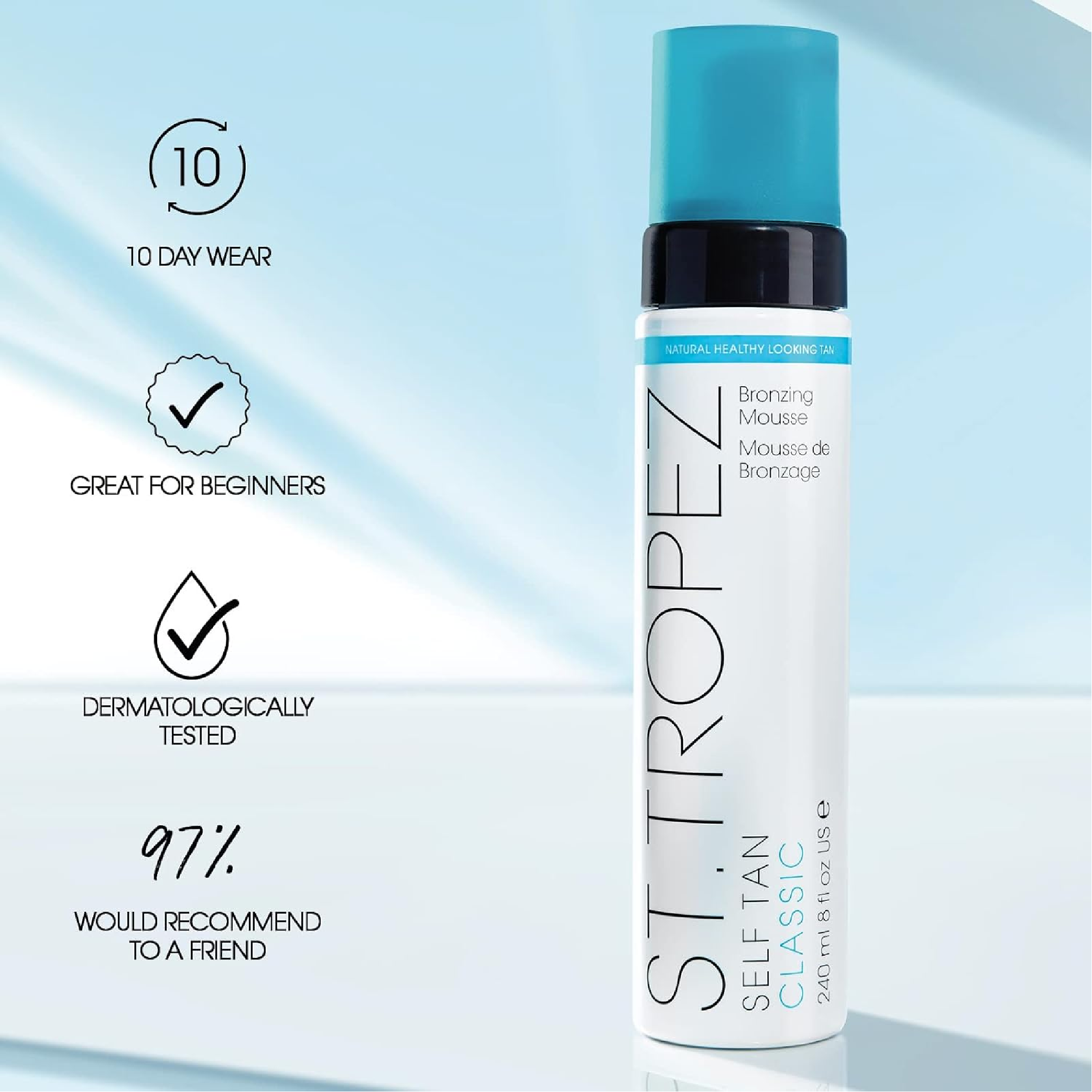 St.Tropez Classic Bronzing Mousse Foam (240ml)