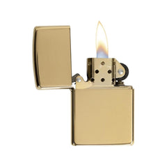 Zippo Windproof Lighter | Brushed Brass
