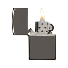 Zippo Metal Windproof Lighter |  Black Ice