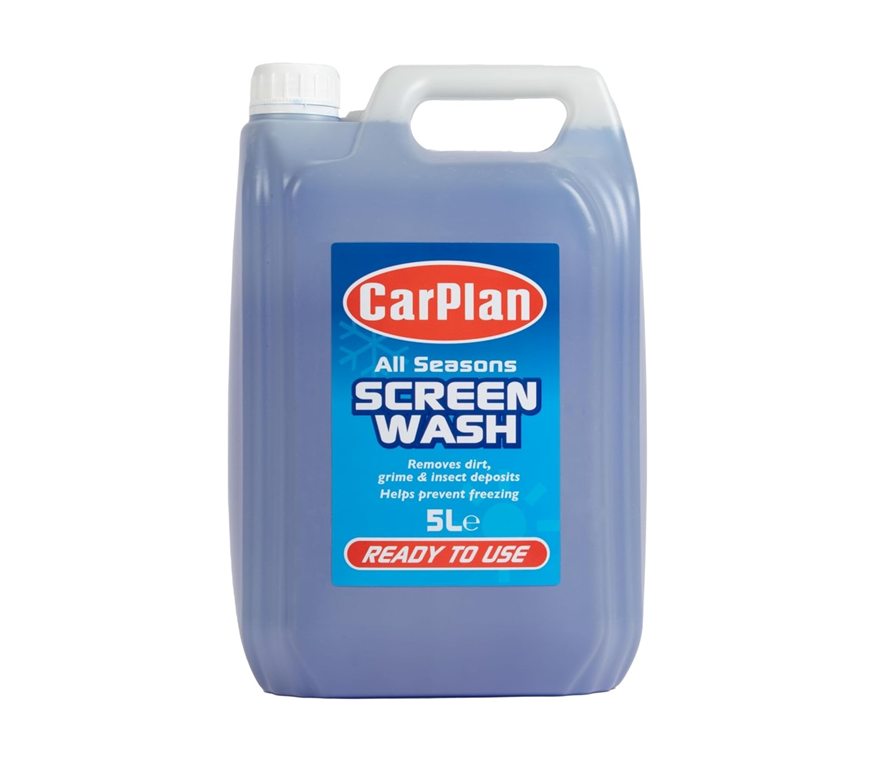 CarPlan All Seasons Ready Mixed Screen Wash – 5L