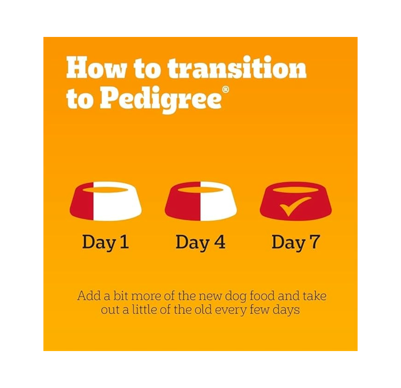 PEDIGREE Adult Chunks Rich in Chicken in Jelly – 14 Packs (3 × 100g Pouches)