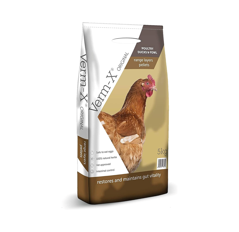 Copdock Mill Range Layers Pellets with Verm-X Chicken Feed 5kg