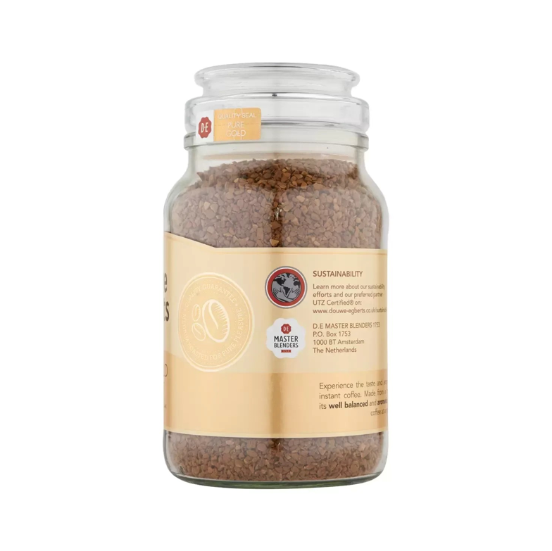 Douwe Egberts Pure Gold Instant Coffee Granules (400g) – Premium 100% Arabica for a Luxurious Cup Every Time!