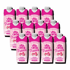 Vita Coco Treats Creamy Strawberry Coconut Water – 12 × 330 ml