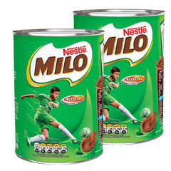 Nestlé Milo Malted Milk Powder – 2 × 400 g | Chocolate & Malt with Vitamins & Minerals