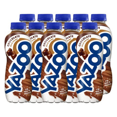 Yazoo Chocolate Milkshake – 10 × 400 ml UHT Bottles | High‑Protein, Low‑Fat Chocolate Treat