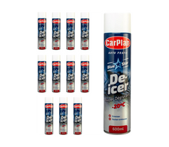 CarPlan Blue Star Super De-Icer Aerosol – 600ml (Pack of 12)